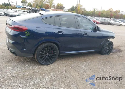 2021 BMW X6 M50I from USA, damaged, VIN 5UXCY8C00M9H53806
